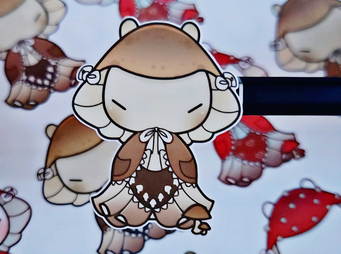 Mushroom Bunny Sticker