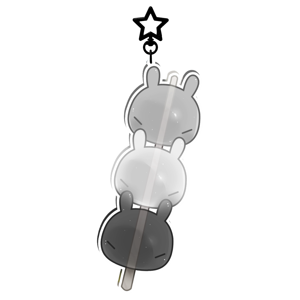 Jelly Bunny Dango Keychain [PRE-ORDER]