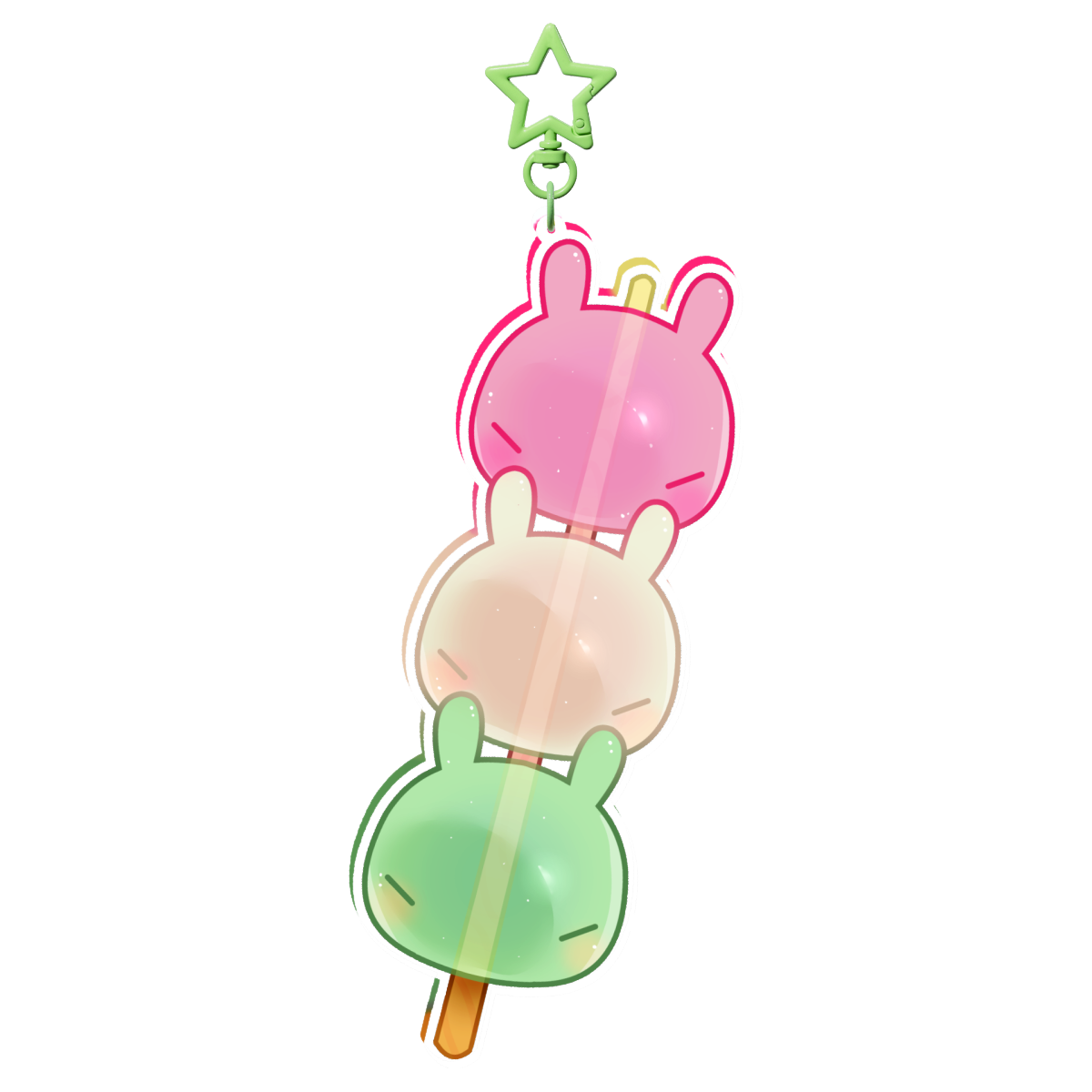 Jelly Bunny Dango Keychain [PRE-ORDER]