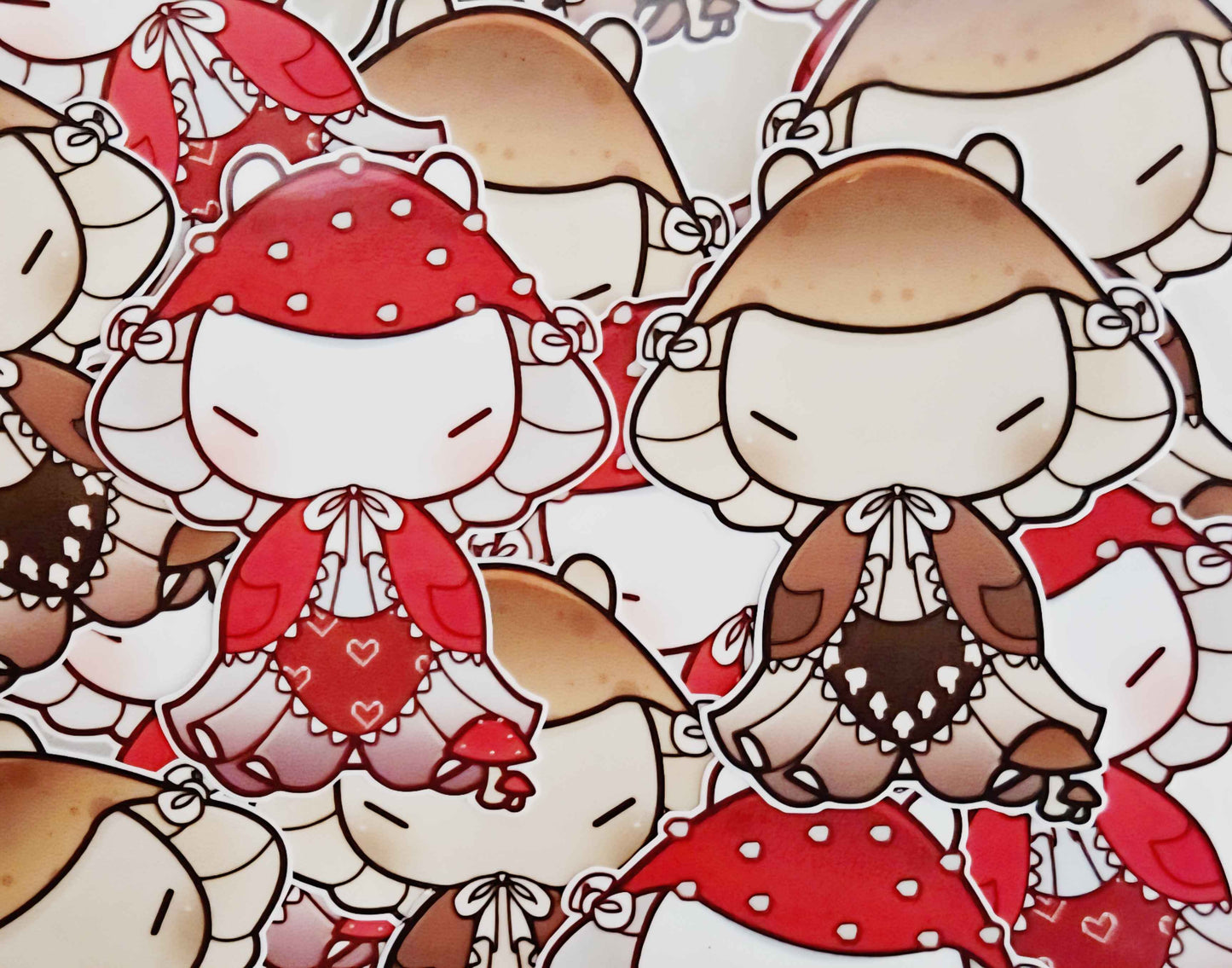 Mushroom Bunny Sticker